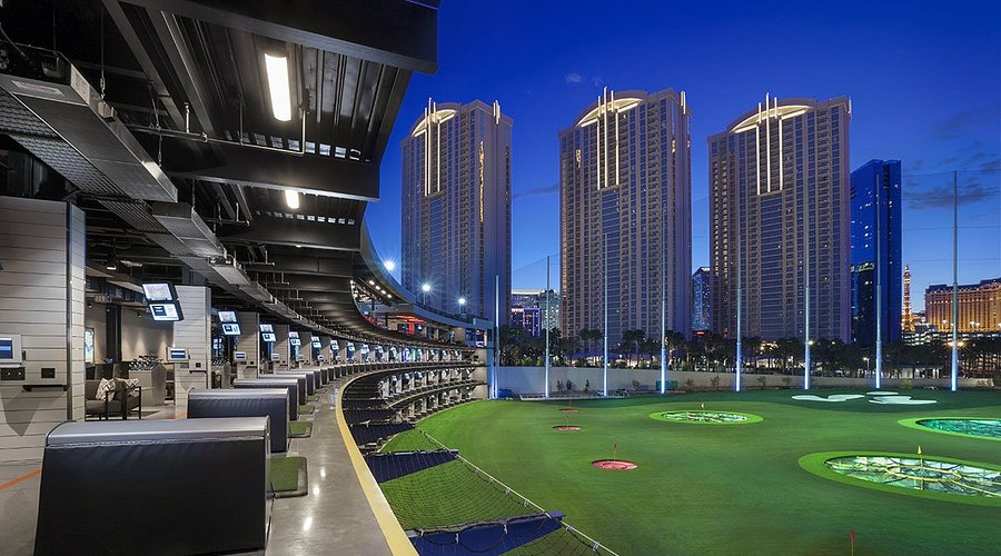 TopGolf Las Vegas Bays and Targets